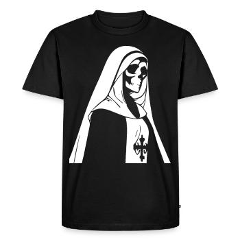 Osez défier les conventions Horror Nun, Occulte et S - T-shirt Premium bio Homme - noir - Devant - Nico (187cm)