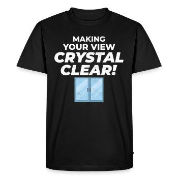 Glazier Window Glass Fitting Fitter Glasswork - Men's Premium Organic T-Shirt - black - Front - Nico (187cm)