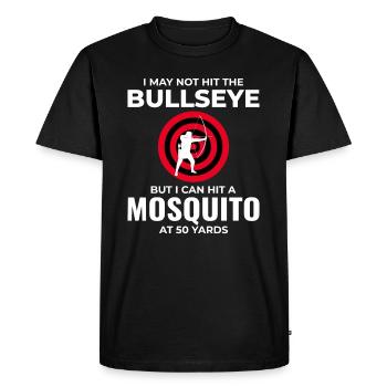 Archery Targets Archer Bullseye Shooting Sport - Men's Premium Organic T-Shirt - black - Front - Nico (187cm)