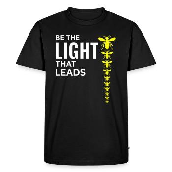 Fireflies Firefly Lightning Bug Insect Collector - Men's Premium Organic T-Shirt - black - Front - Nico (187cm)