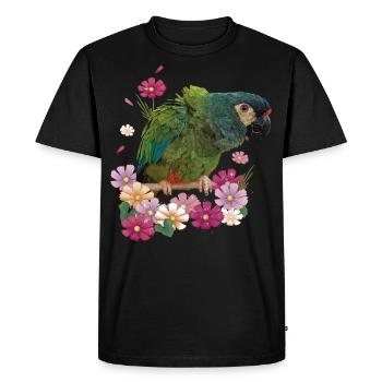 The Maracanã - Men's Premium Organic T-Shirt - black - Front - Nico (187cm)