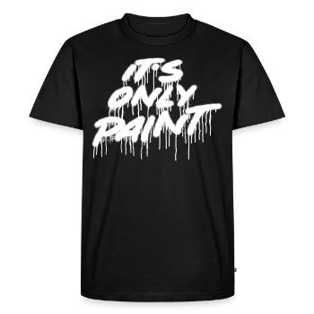 Peinture Couleur Dicton Spray Art Art Pulvérisateur de pulvérisation - T-shirt Premium bio Homme - noir - Devant - Nico (187cm)