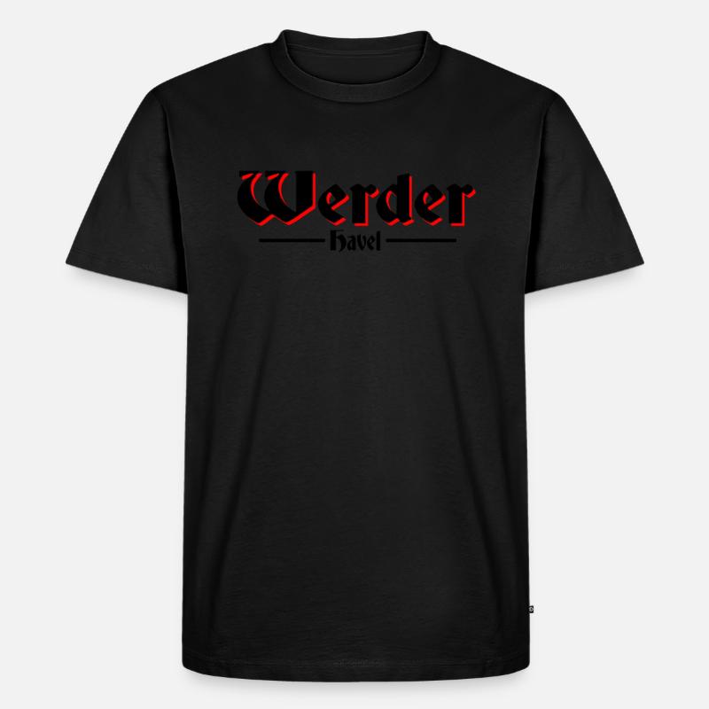 Werder Havel - Männer Premium Bio T-Shirt - Schwarz