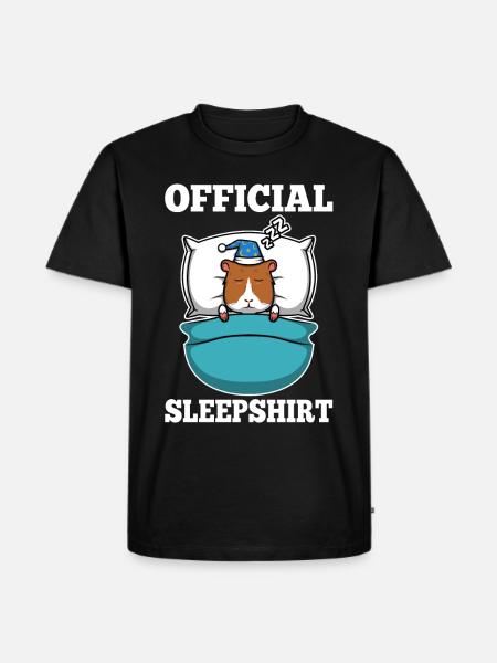 Official sleepshirt Guinea pig - Men's Premium Organic T-Shirt - black