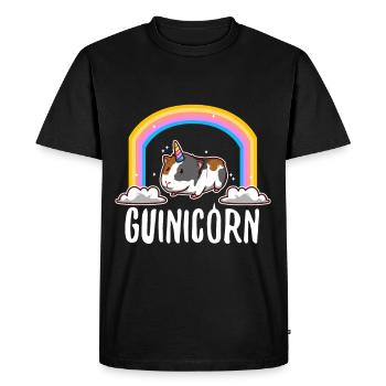 Guinicorne - T-shirt Premium bio Homme - noir - Devant - Nico (187cm)