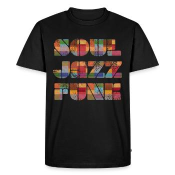 Soul Jazz Funk vintage - T-shirt Premium bio Homme - noir - Devant - Nico (187cm)