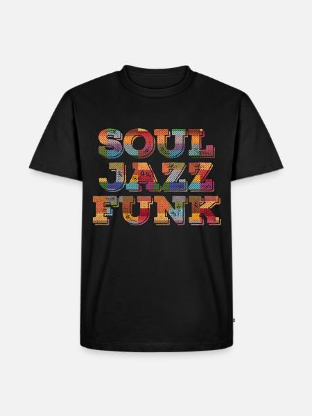 Soul Jazz Funk Music - Men's Premium Organic T-Shirt - black