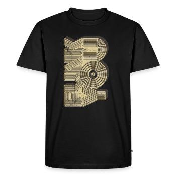 Funk vous - T-shirt Premium bio Homme - noir - Devant - Nico (187cm)