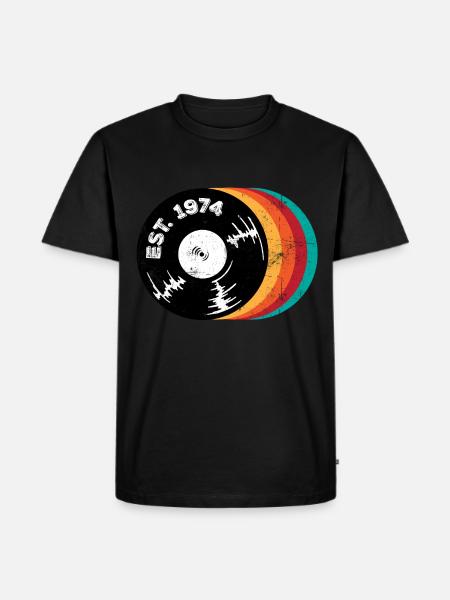 Millésime 1974 - T-shirt Premium bio Homme - noir