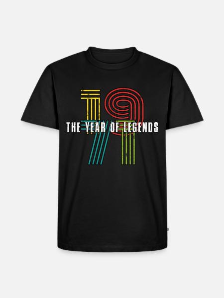 Millésime 1971 - T-shirt Premium bio Homme - noir