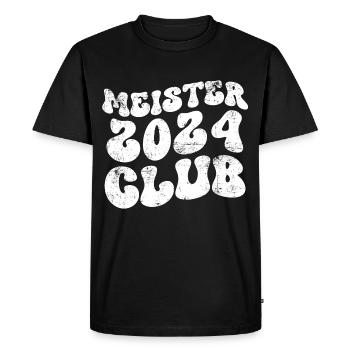 Champion 2024 Club - Men's Premium Organic T-Shirt - black - Front - Nico (187cm)