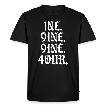 1994 Vintage Birthday Gift - Men's Premium Organic T-Shirt - black - Front - Nico (187cm)