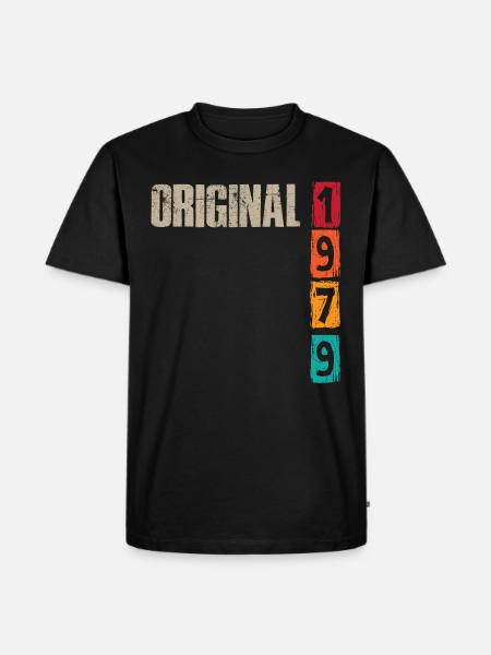 Millésime 1979 - T-shirt Premium bio Homme - noir