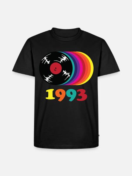 Millésime 1993 - T-shirt Premium bio Homme - noir