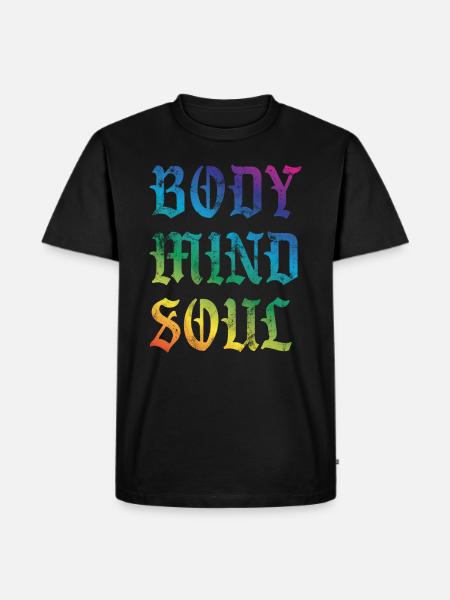 Corps Âme - T-shirt Premium bio Homme - noir