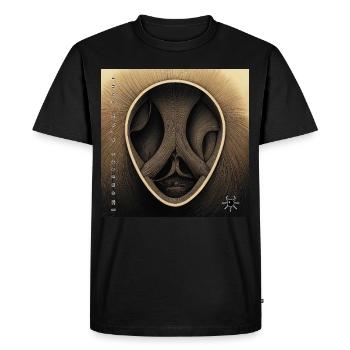 Monster #010 Tangled - Men's Premium Organic T-Shirt - black - Front - Nico (187cm)