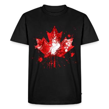 Wild v7 - T-shirt Premium bio Homme - noir - Devant - Nico (187cm)