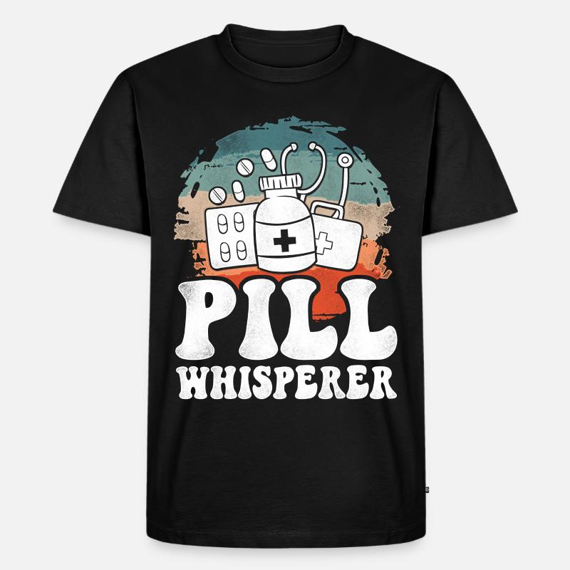 Pharmacy Tech Technician - Männer Premium Bio T-Shirt - Schwarz
