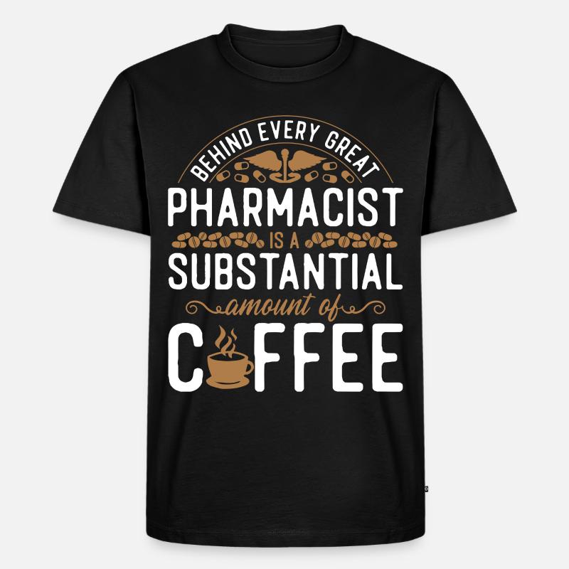 Pharmacy Tech Technician - Männer Premium Bio T-Shirt - Schwarz