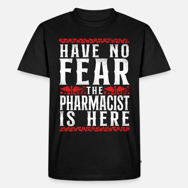 Pharmacy Tech Technician - Men's Premium Organic T-Shirt - black
