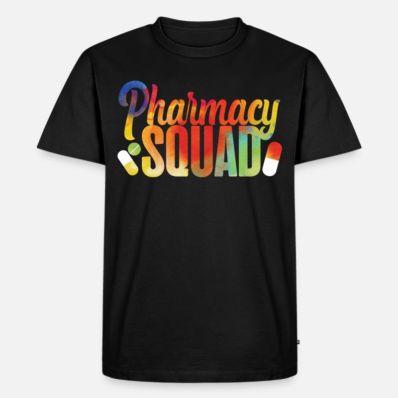Pharmacy Tech Technician - Männer Premium Bio T-Shirt - Schwarz