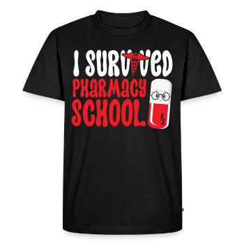 Pharmacy Tech Technician - Men's Premium Organic T-Shirt - black - Front - Nico (187cm)