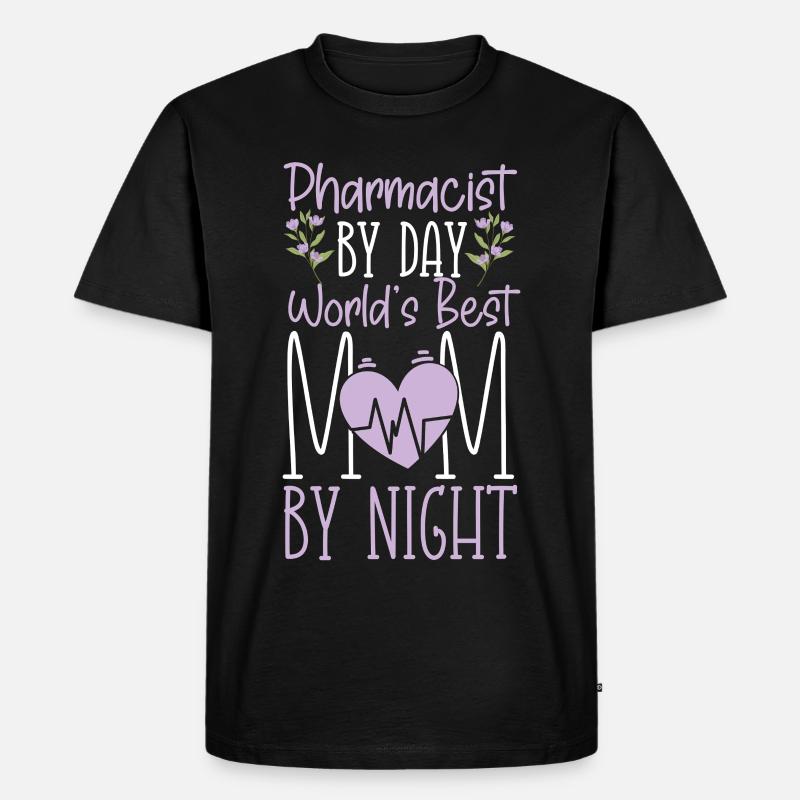 Pharmacy Tech Technician - Männer Premium Bio T-Shirt - Schwarz