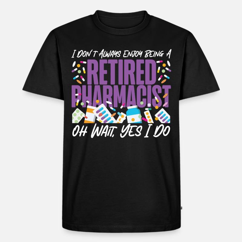 Pharmacy Tech Technician - Men's Premium Organic T-Shirt - black