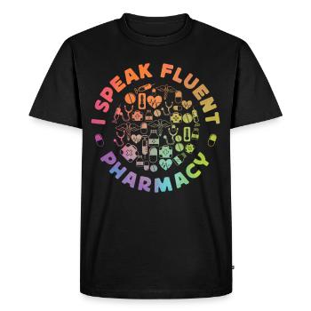 Pharmacy Tech Technician - Men's Premium Organic T-Shirt - black - Front - Nico (187cm)
