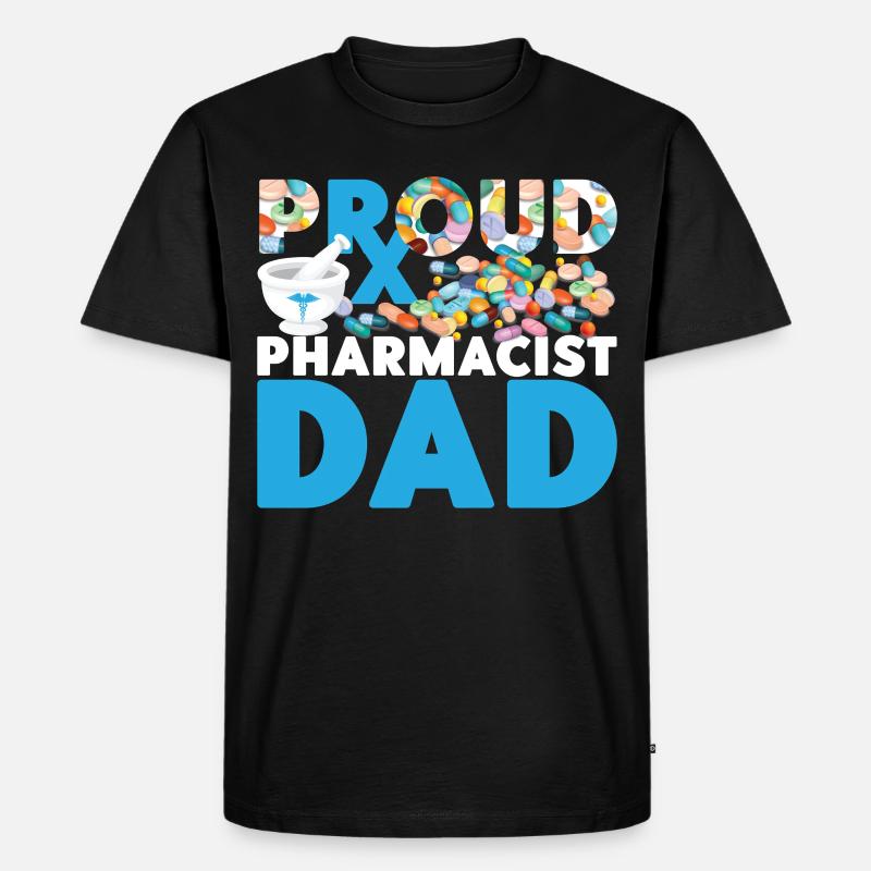 Pharmacy Tech Technician - Männer Premium Bio T-Shirt - Schwarz
