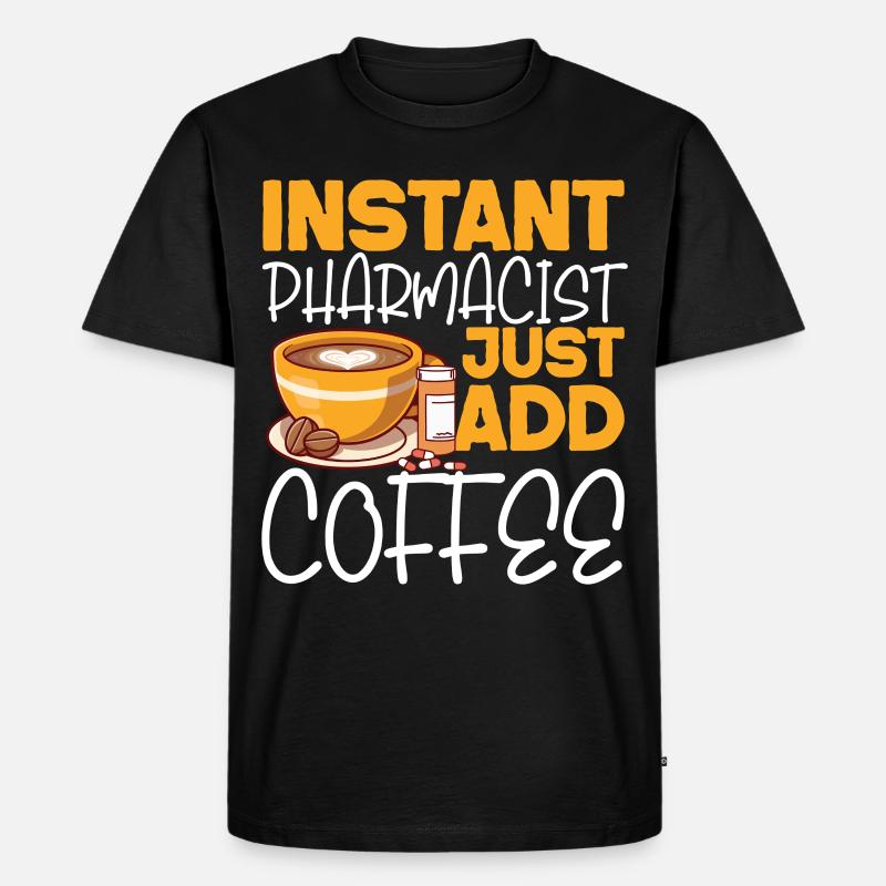 Pharmacy Tech Technician - Männer Premium Bio T-Shirt - Schwarz