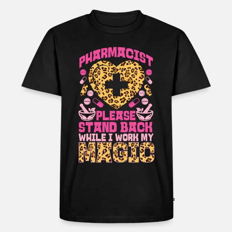 Pharmacy Tech Technician - Männer Premium Bio T-Shirt - Schwarz