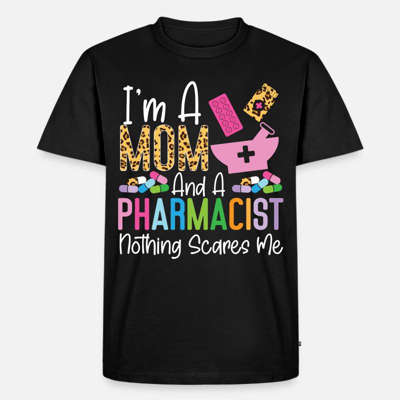 Pharmacy Tech Technician - Männer Premium Bio T-Shirt - Schwarz