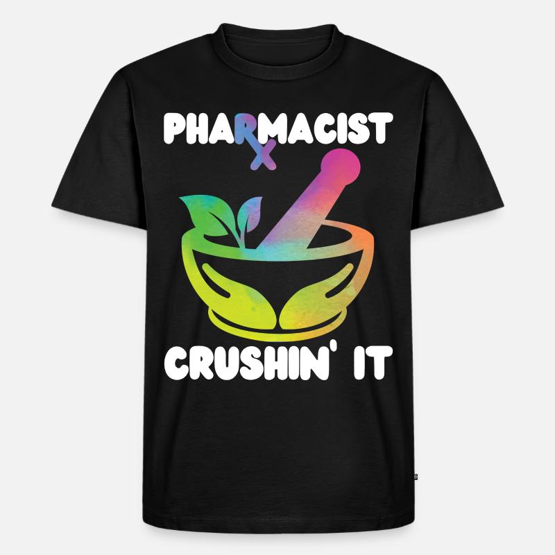 Pharmacy Tech Technician - Men's Premium Organic T-Shirt - black