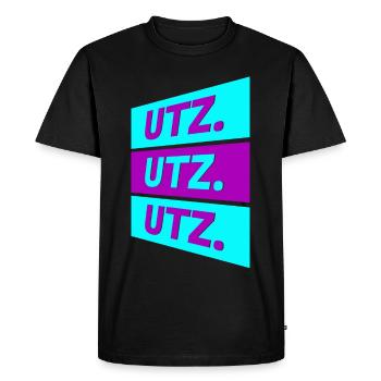 Techno House Party EDM Festival Goa Electro Rave - T-shirt Premium bio Homme - noir - Devant - Nico (187cm)