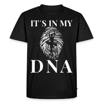 Ballet, Ballerine, Fille, Fille, Danse - T-shirt Premium bio Homme - noir - Devant - Nico (187cm)