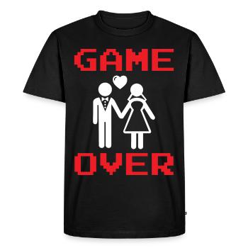 Grondement YAA Man Groom EVJER une fête de garçon - T-shirt Premium bio Homme - noir - Devant - Nico (187cm)