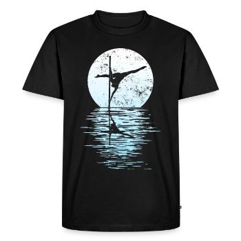 Pole Dance Dancer, Pole Dance, Pole Dancing - T-shirt Premium bio Homme - noir - Devant - Nico (187cm)