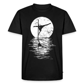 Pole Dance Dancer, Pole Dance, Pole Dancing - T-shirt Premium bio Homme - noir - Devant - Nico (187cm)