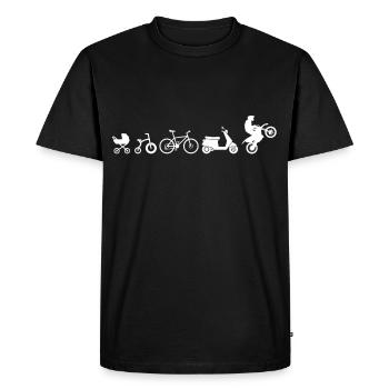 Enduro Moto Supermotard Moto Moto Motocross - T-shirt Premium bio Homme - noir - Devant - Nico (187cm)