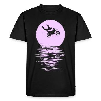 Enduro Moto Supermotard Moto Moto Motocross - T-shirt Premium bio Homme - noir - Devant - Nico (187cm)