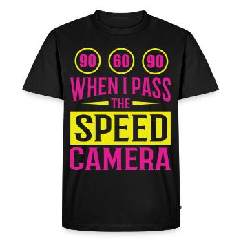 Tuner de voiture, Mécanicien automobile, Voiture de course, Tuning - T-shirt Premium bio Homme - noir - Devant - Nico (187cm)