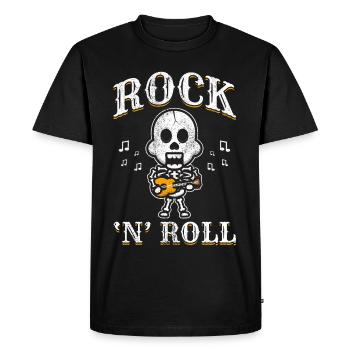 Musique Rock 'n' Roll, Danse, Concert, Festival - T-shirt Premium bio Homme - noir - Devant - Nico (187cm)