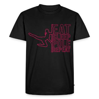 Pole Dance Dancer, Pole Dance, Pole Dancing - T-shirt Premium bio Homme - noir - Devant - Nico (187cm)