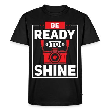 Photography Photo Photographer Photographers! Photographers - Men's Premium Organic T-Shirt - black - Front - Nico (187cm)