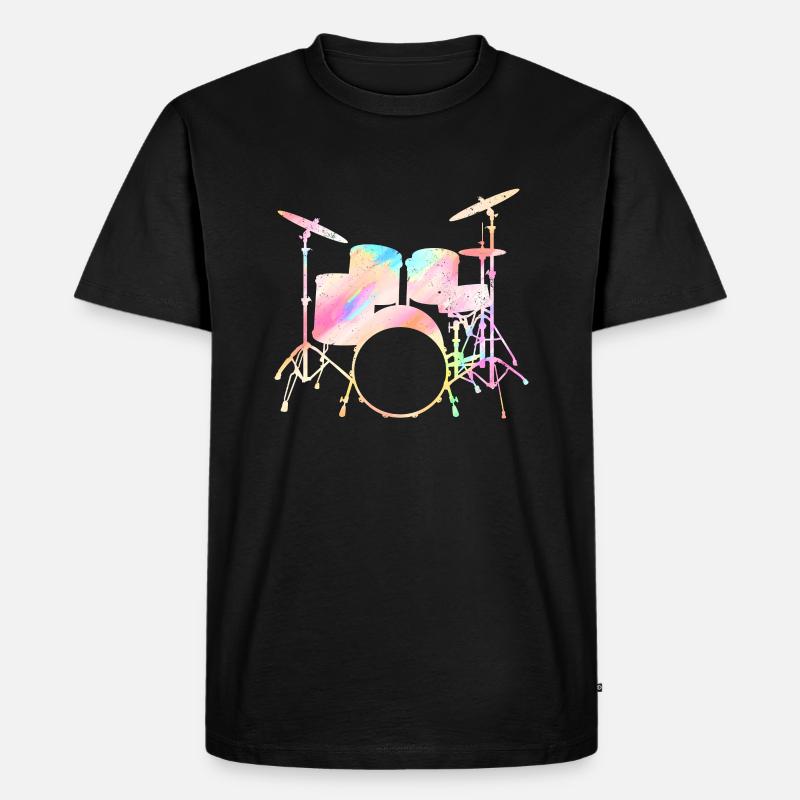 Drummers Drummers Drummers Drummers - Men's Premium Organic T-Shirt - black