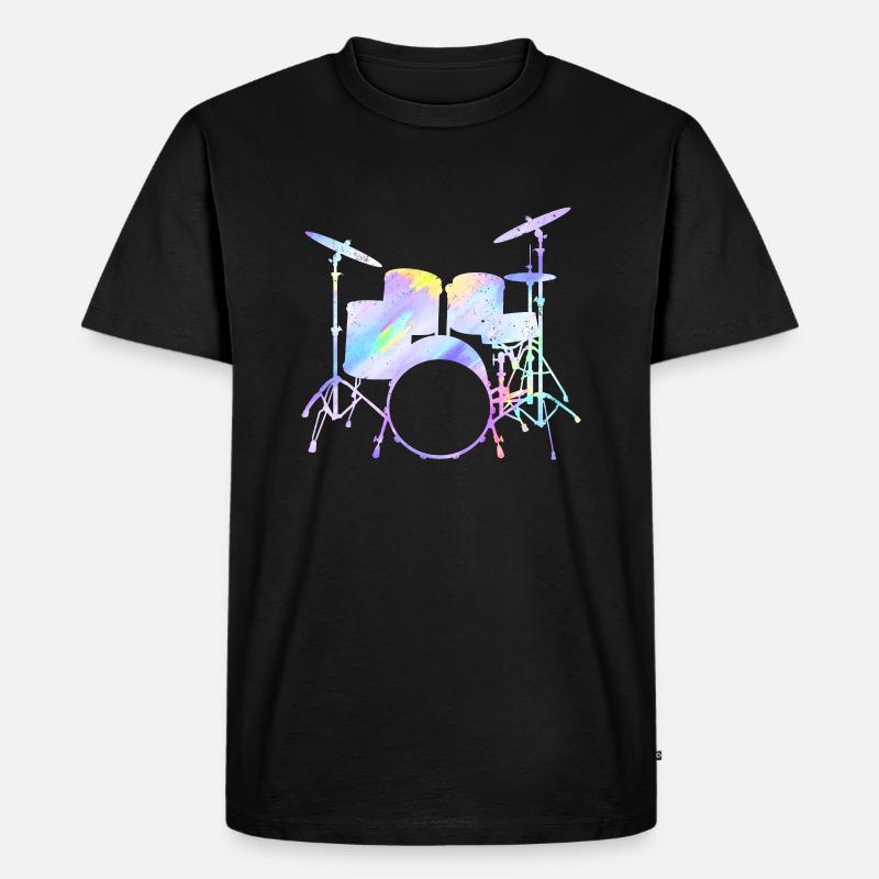 Drummers Drummers Drummers Drummers - Men's Premium Organic T-Shirt - black
