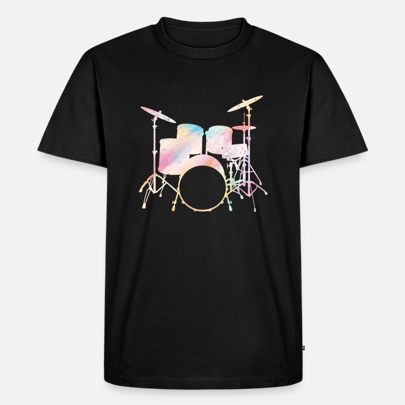 Drummers Drummers Drummers Drummers - Men's Premium Organic T-Shirt - black