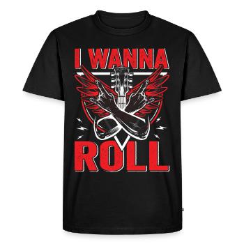 Musique Rock 'n' Roll, Danse, Concert, Festival - T-shirt Premium bio Homme - noir - Devant - Nico (187cm)