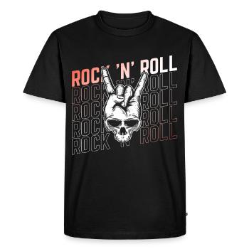 Musique Rock 'n' Roll, Danse, Concert, Festival - T-shirt Premium bio Homme - noir - Devant - Nico (187cm)